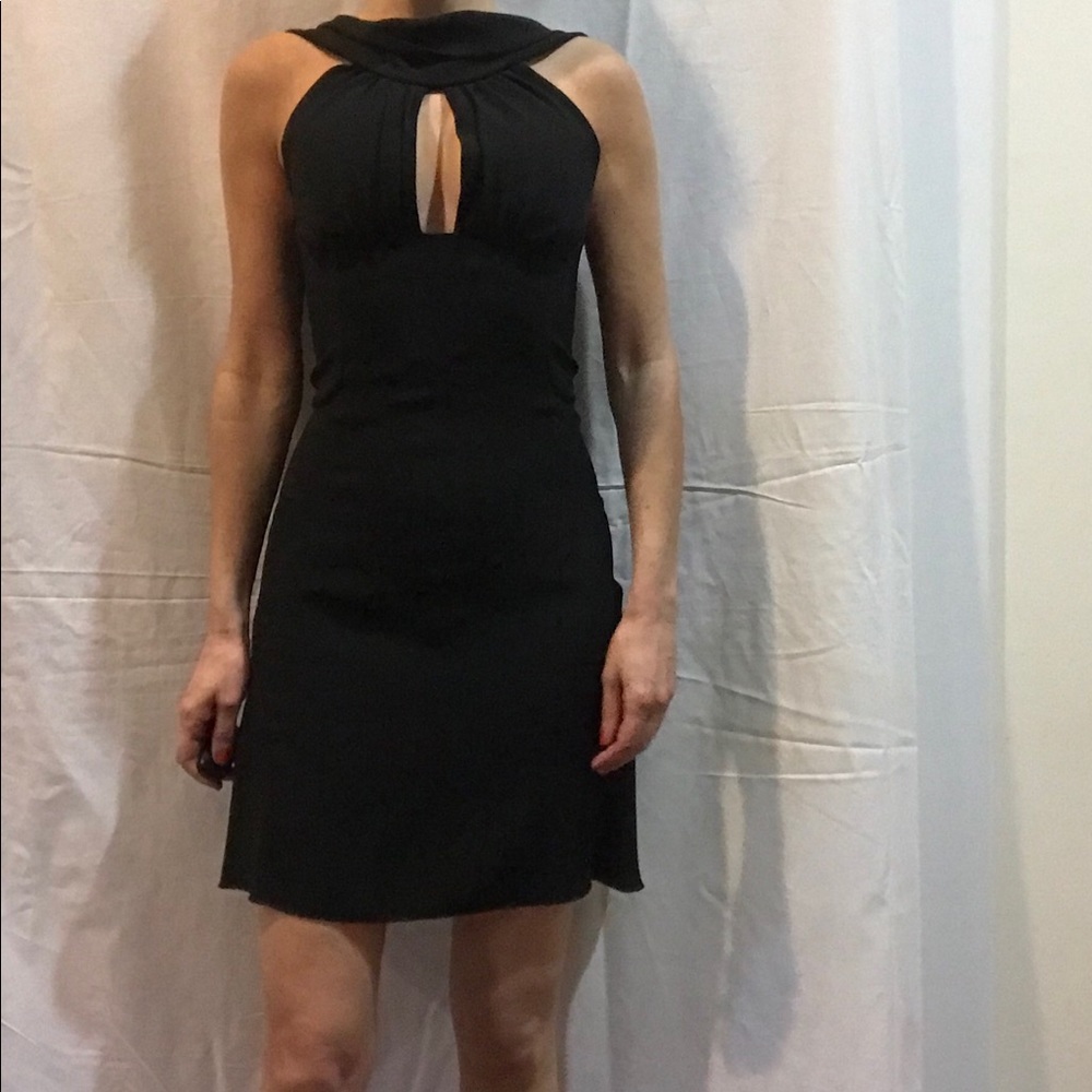 Dsquared 2 black mini dress